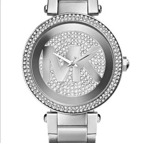  Shop Authentic Michael Kors Parker Silver Dial Silver Steel Strap Watch for Women - MK5925 - Luxxuri