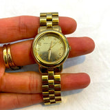  Shop Authentic Marc Jacobs Marci Gold Dial Gold Steel Strap Watch for Women - MBM3174 - Luxxuri