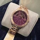  Shop Authentic Michael Kors Lauryn Pink Dial Rose Gold Steel Strap Watch for Women - MK3722 - Luxxuri