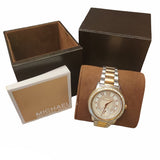  Shop Authentic Michael Kors Madelyn Silver Dial Two Tone Steel Strap Watch for Women - MK6288 - Luxxuri