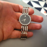  Shop Authentic Movado Esperanza 63 Diamonds Black Dial Silver Steel Strap Watch For Women - 0607052 - Luxxuri