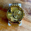  Shop Authentic Diesel Big Daddy Analog Gold Dial Gold Stainless Steel Watch For Men - DZ7287 - Luxxuri