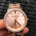  Shop Authentic Michael Kors Melissa Three Hand Rose Gold Dial Rose Gold Steel Strap Watch For Women - MK4369 - Luxxuri