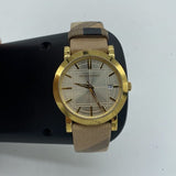 Shop Authentic Burberry Heritage Silver Dial Leather Strap Watch for Women - BU1398 - Luxxuri