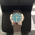  Shop Authentic Marc Jacobs Amy Blue Dial Silver Steel Strap Watch for Women - MBM3272 - Luxxuri