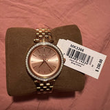  Shop Authentic Michael Kors Darci Rose Gold Dial Rose Gold Stainless Steel Strap Watch for Women - MK3366 - Luxxuri