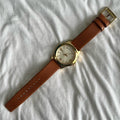  Shop Authentic Marc Jacobs Baby Dave White Dial Brown Leather Strap Watch for Women - MBM1261 - Luxxuri
