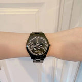  Shop Authentic Michael Kors Runway Quartz Black Dial Black Steel Strap Watch For Women - MK4562 - Luxxuri