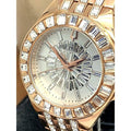  Shop Authentic Bulova Phantom White Dial with Swarovski Baguettes Rose Gold Steel Strap Watch for Women - 98L268 - Luxxuri