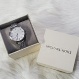  Shop Authentic Michael Kors Addyson Quartz White Dial Gray Leather Strap Watch for Women - MK2951 - Luxxuri