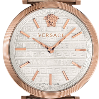  Shop Authentic Versace V-Twist White Dial White Leather Strap Watch for Women - VELS00419 - Luxxuri