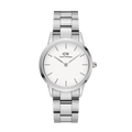  Shop Authentic Daniel Wellington Iconic Link White Dial Silver Steel Strap Watch For Women - DW00100205 - Luxxuri