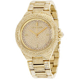  Shop Authentic Michael Kors Camille Diamonds Gold Dial Gold Steel Strap Watch for Women - MK5720 - Luxxuri