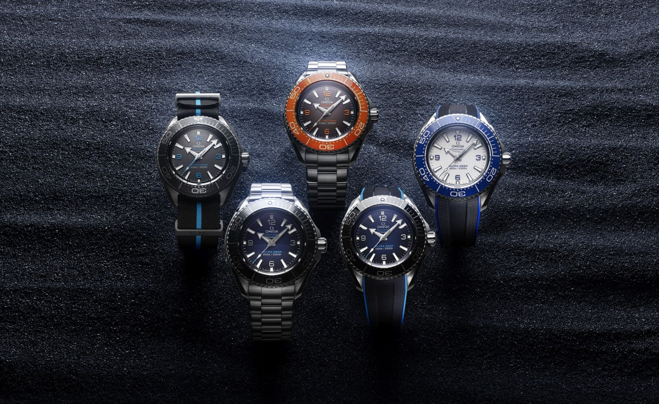  Shop Authentic Omega Seamaster Planet Ocean 6000M Co Axial Master Chronometer Blue Dial Silver Steel Strap Watch for Men - 21530462103001 - Luxxuri