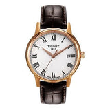  Shop Authentic Tissot T Classic Carson White Dial Brown Leather Strap Watch For Men - T085.410.36.013.00 - Luxxuri