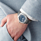  Shop Authentic Tag Heuer Aquaracer Blue Dial Silver Steel Strap Watch for Men - WBD1112.BA0928 - Luxxuri