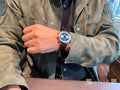  Shop Authentic Breitling Top Time B01 Shelby Cobra Blue Dial Brown Leather Strap Watch for Men - AB01763A1C1X1 - Luxxuri