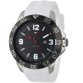  Shop Authentic Tommy Hilfiger Sport Black Dial White Rubber Strap Watch for Men - 1790986 - Luxxuri