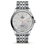  Shop Authentic Tudor 1926 Automatic Diamonds Silver Dial Silver Steel Strap Watch for Men - M91650-0003 - Luxxuri