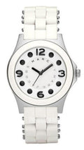  Shop Authentic Marc Jacobs Perry White Dial White Silicone Strap Watch for Women - MBM2533 - Luxxuri