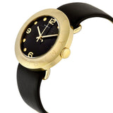  Shop Authentic Marc Jacobs Amy Black Dial Black Leather Strap Watch for Women - MBM1154 - Luxxuri