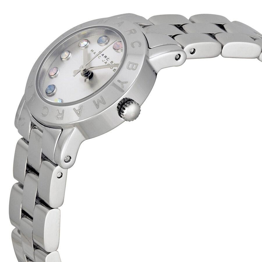  Shop Authentic Marc Jacobs Amy White Dial Silver Steel Strap Watch for Women - MBM3217 - Luxxuri