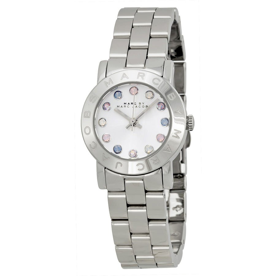  Shop Authentic Marc Jacobs Amy White Dial Silver Steel Strap Watch for Women - MBM3217 - Luxxuri