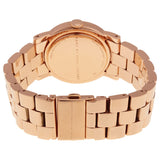  Shop Authentic Marc Jacobs Amy Dexter Rose Gold Dial Rose Gold Steel Strap Watch for Women - MBM3216 - Luxxuri
