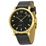  Shop Authentic Marc Jacobs Baker Black Dial Black Leather Strap Watch for Women - MBM1269 - Luxxuri