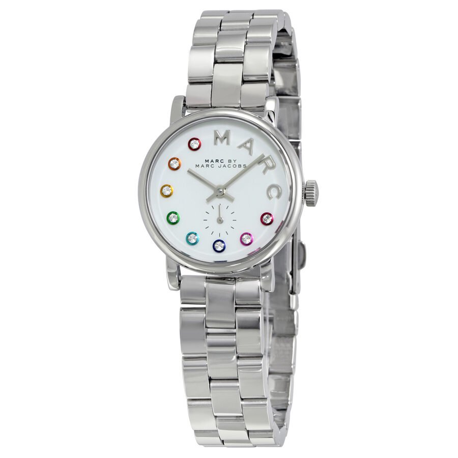  Shop Authentic Marc Jacobs Baker Dexter White Dial Silver Steel Strap Watch for Women - MBM3423 - Luxxuri