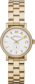  Shop Authentic Marc Jacobs Baker White Dial Gold Steel Strap Watch for Women - MBM3247 - Luxxuri