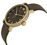  Shop Authentic Marc Jacobs Baker Olive Green Dial Olive Green Leather Strap Watch for Women - MBM1328 - Luxxuri