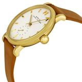  Shop Authentic Marc Jacobs Baker White Dial Brown Leather Strap Watch for Womern - MBM1316 - Luxxuri