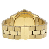  Shop Authentic Marc Jacobs Blade Chronograph Black Dial Gold Steel Strap Watch for Women - MBM3309 - Luxxuri