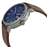  Shop Authentic Marc Jacobs Fergus Blue Dial Brown Leather Strap Watch for Men - MBM5078 - Luxxuri