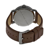  Shop Authentic Marc Jacobs Fergus Blue Dial Brown Leather Strap Watch for Men - MBM5078 - Luxxuri
