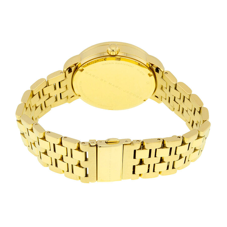  Shop Authentic Marc Jacobs Fergus White Dial Gold Steel Strap Watch for Women - MBM8647 - Luxxuri
