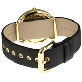  Shop Authentic Marc Jacobs Amy Black Dial Black Leather Strap Watch for Women - MBM1154 - Luxxuri
