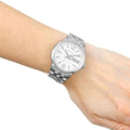  Shop Authentic Marc Jacobs Fergus White Dial Silver Steel Strap Watch for Women - MBM8646 - Luxxuri