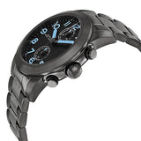  Shop Authentic Marc Jacobs Larry Chronograph Black Dial Gunmetal Grey Steel Strap Watch for Men - MBM5031 - Luxxuri