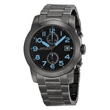  Shop Authentic Marc Jacobs Larry Chronograph Black Dial Gunmetal Grey Steel Strap Watch for Men - MBM5031 - Luxxuri