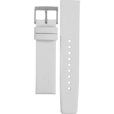  Shop Authentic Marc Jacobs Baby Dave White Dial White Leather Strap Watch for Women - MBM1260 - Luxxuri