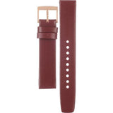  Shop Authentic Marc Jacobs Baker Maroon Dial Maroon Leather Strap Watch for Women - MBM1267 - Luxxuri
