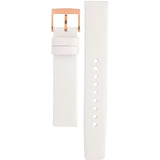  Shop Authentic Marc Jacobs Baker White Dial White Leather Strap Watch for Women - MBM1283 - Luxxuri