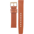 Marc Jacobs Roxy Silver Dial Brown Leather Strap Watch for Women - MJ1572