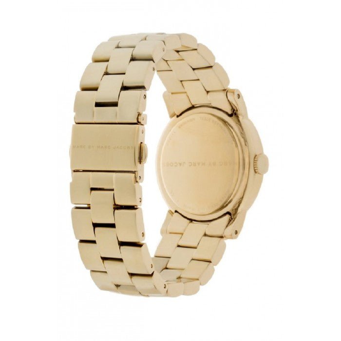  Shop Authentic Marc Jacobs Amy White Dial Gold Steel Strap Watch for Women - MBM3056 - Luxxuri