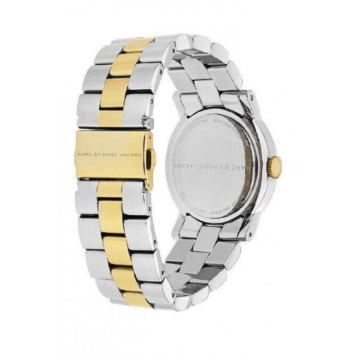  Shop Authentic Marc Jacobs Amy Silver Dial Two Tone Steel Strap Watch for Women - MBM3139 - Luxxuri