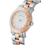  Shop Authentic Marc Jacobs Amy Silver Dial Two Tone Steel Strap Watch for Women - MBM3194 - Luxxuri