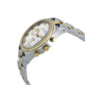 Marc Jacobs Henry Chronograph Silver Dial Two Tone Steel Strap Watch for Women - MBM3197