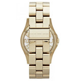  Shop Authentic Marc Jacobs Henry Transparent Gold Dial Gold Steel Strap Watch for Women - MBM3206 - Luxxuri